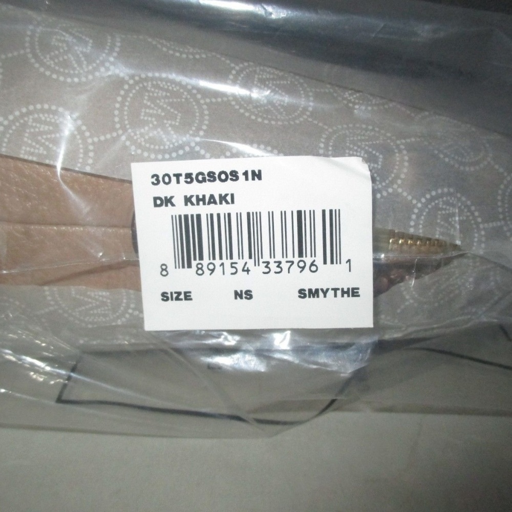 Michael Kors Smythe Small Embossed-Leather Satchel - Picture 7 of 8